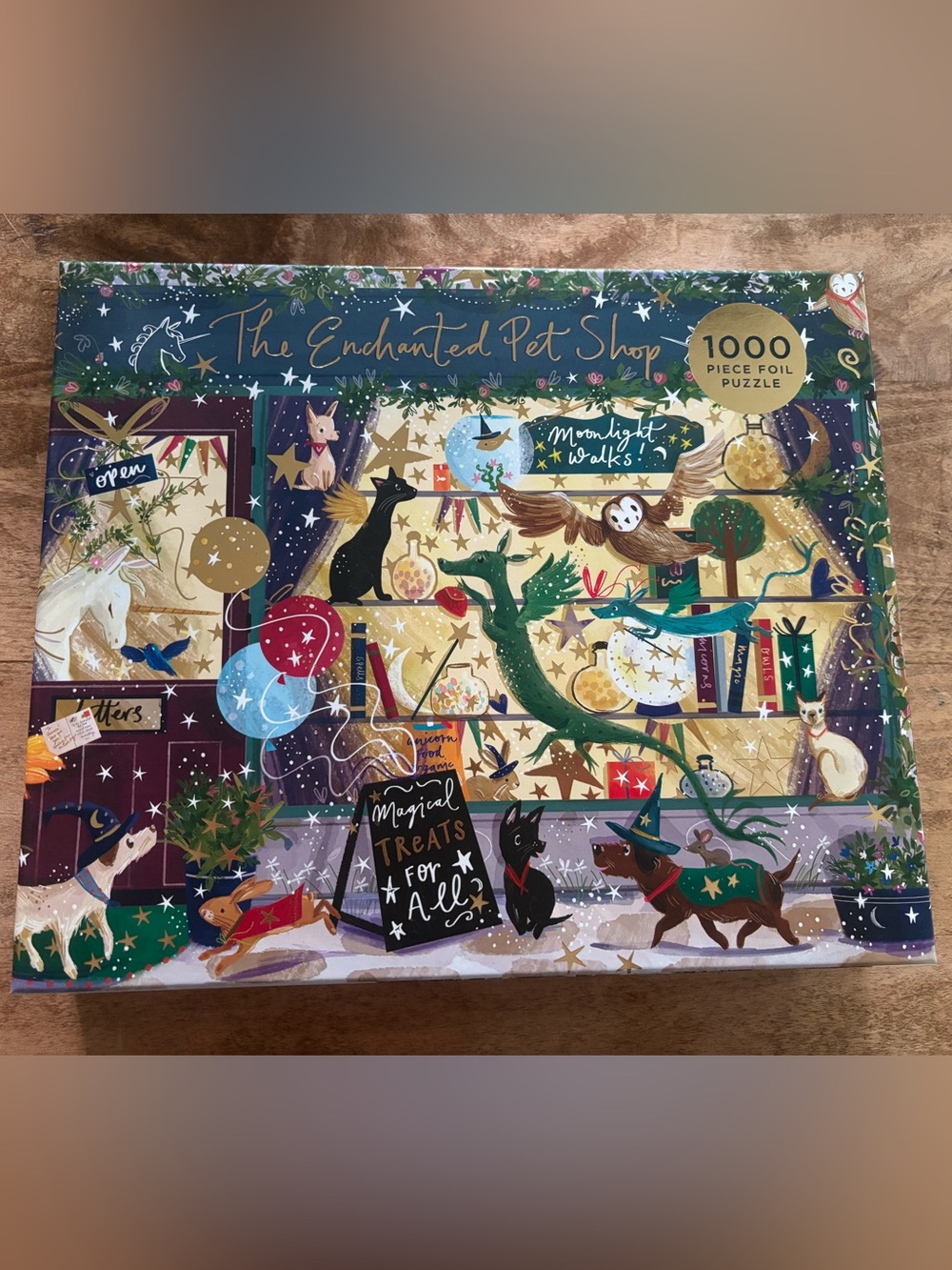 The Enchanted Pet Shop 1000 Piece Foil Puzzle